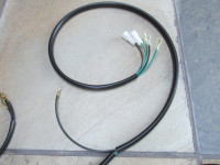 These wires connect to the rear of the headlight bucket and to the original wires that plugged into the rear of the headlight bucket.