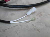 These wires connect to the coil.