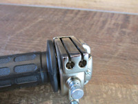 Tommaselli Daytona 2C Throttle. Chrome body, Tommaselli part number 0507.03.60-01, MG# 17603401 or MG# 17603400.