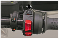 Daytime/night lights switch.