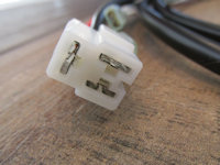 3 terminal connection to the tail light harness.