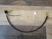 Dash harness to headlight bulb (fits through single hole in the rear of the headlight bucket). Applicable to the Moto Guzzi V35 III, V50 III.