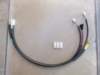 Main harness to alternator and ignition points. Applicable to the Moto Guzzi V65 Lario.