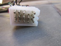 15 terminal connection to the main harness.