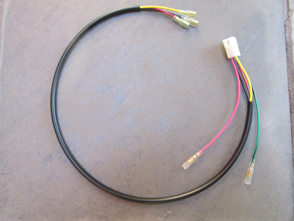 Main harness to tail light and rear turn signals. Applicable to the Moto Guzzi 650 NTX.
